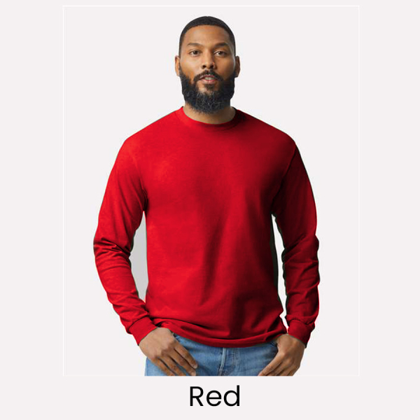 Adult Gildan Heavy Cotton Long Sleeve Tee - Image 3
